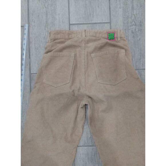 Retro Empyre Pants Womens 5 Brown Tori Baggy Hip Hop Skate Y2K Corduroy - Picture 9 of 10
